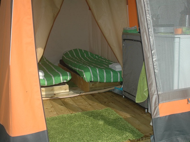 tent 2 bedden